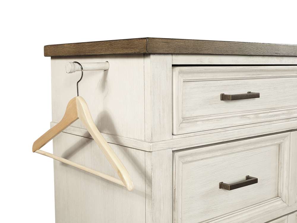 Emery Park  -  Caraway Chest in Aged Ivory Finish  - I248-456-2 veiw 2