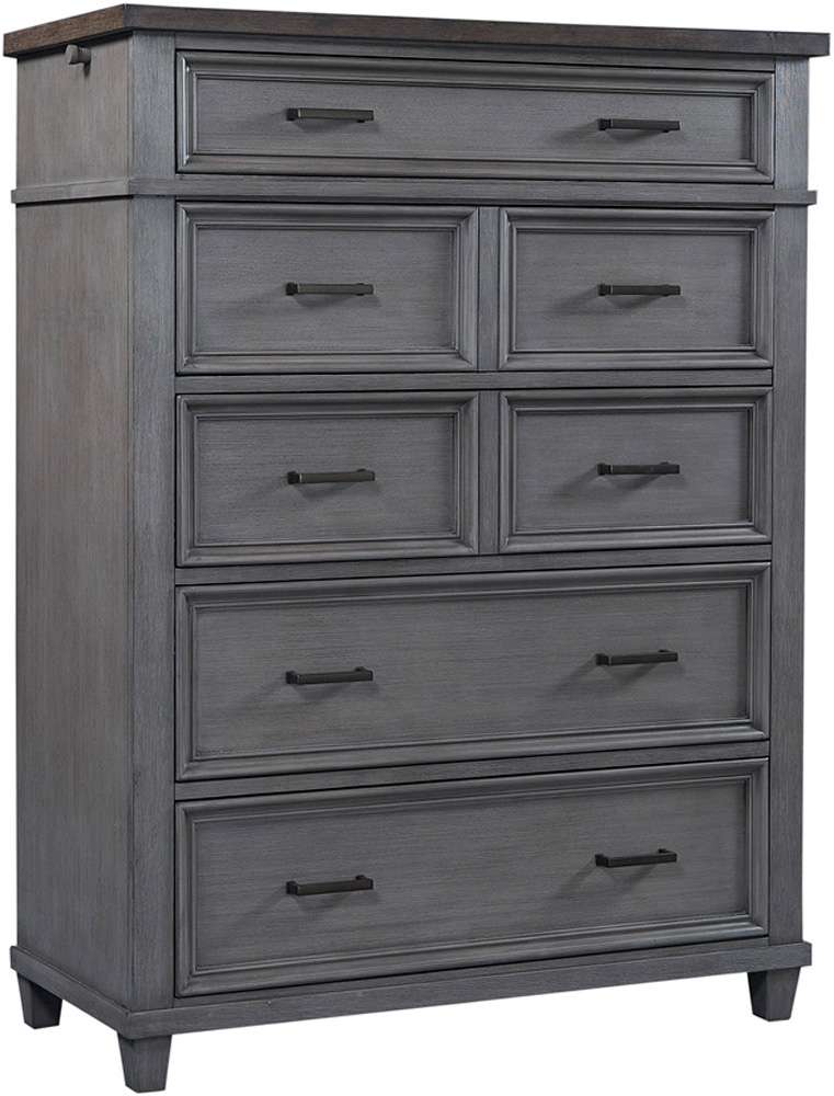 Emery Park - Caraway Chest in Aged Slate Finish - I248-456-SLT-2 veiw 1
