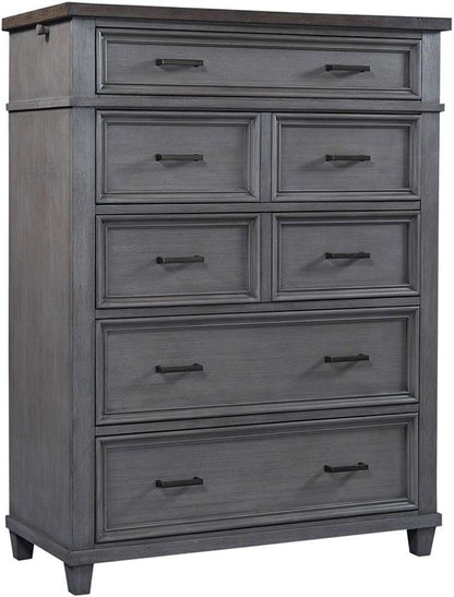 Emery Park - Caraway Chest in Aged Slate Finish - I248-456-SLT-2 veiw 1