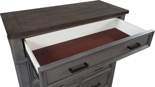 Emery Park - Caraway Chest in Aged Slate Finish - I248-456-SLT-2 veiw 2