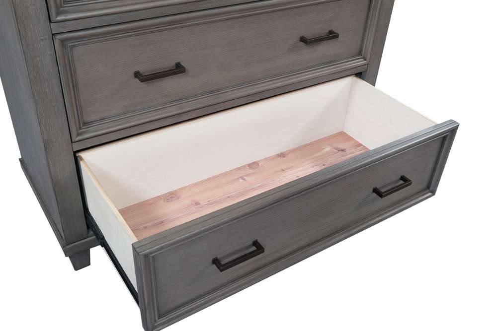 Emery Park - Caraway Chest in Aged Slate Finish - I248-456-SLT-2 veiw 3