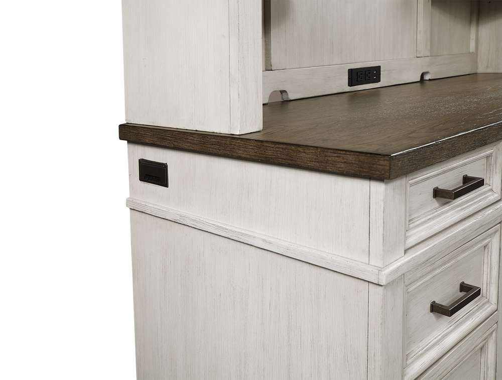 Emery Park - Caraway Credenza Desk in Aged Ivory Finish - I248-316-1 veiw 2