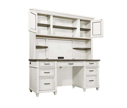 Emery Park - Caraway Credenza & Hutch in Aged Ivory Finish veiw 2