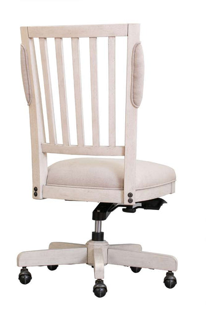 Emery Park - Caraway Office Chair in Aged Ivory Finish - I248-366-1 veiw 3