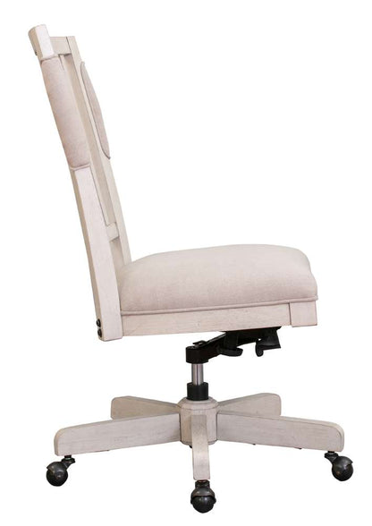 Emery Park - Caraway Office Chair in Aged Ivory Finish - I248-366-1 veiw 4