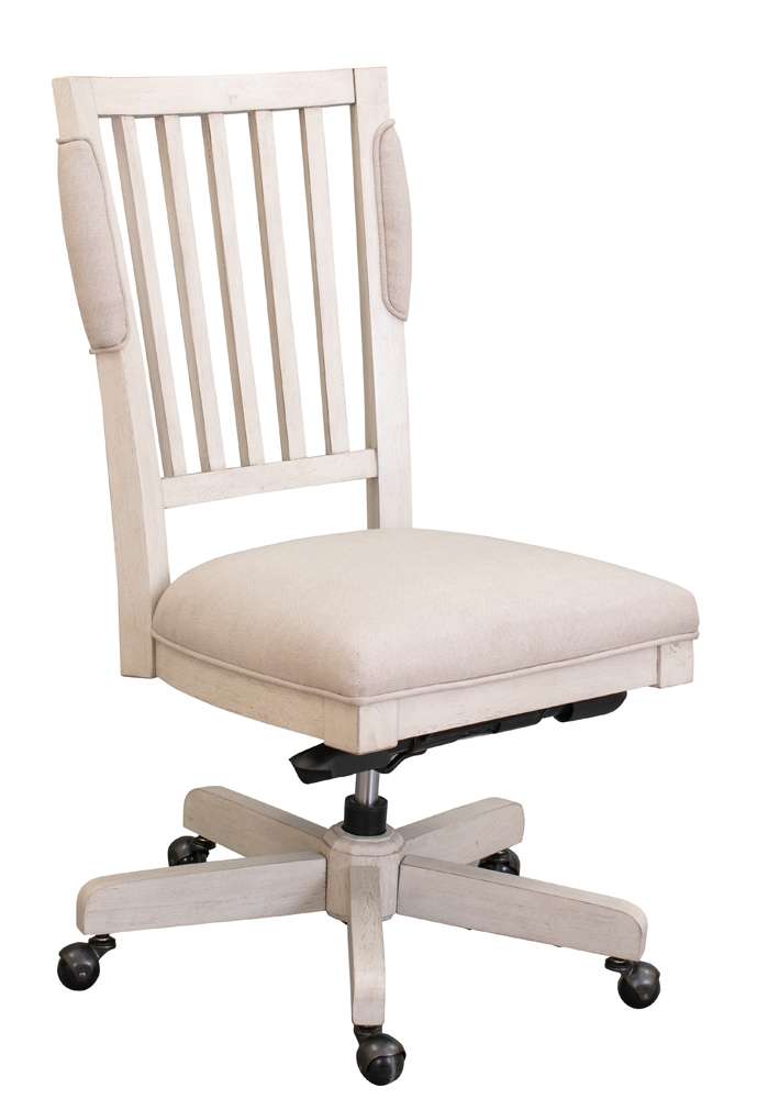 Emery Park - Caraway Office Chair in Aged Ivory Finish - I248-366-1 view 1