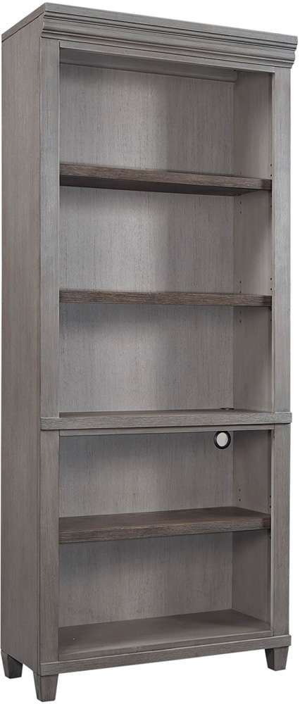 Emery Park - Caraway Open Bookcase in Aged Slate Finish - I248-333-SLT-1 veiw 1