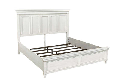 Emery Park - Caraway Queen Panel Bed in Aged Ivory Finish veiw 3