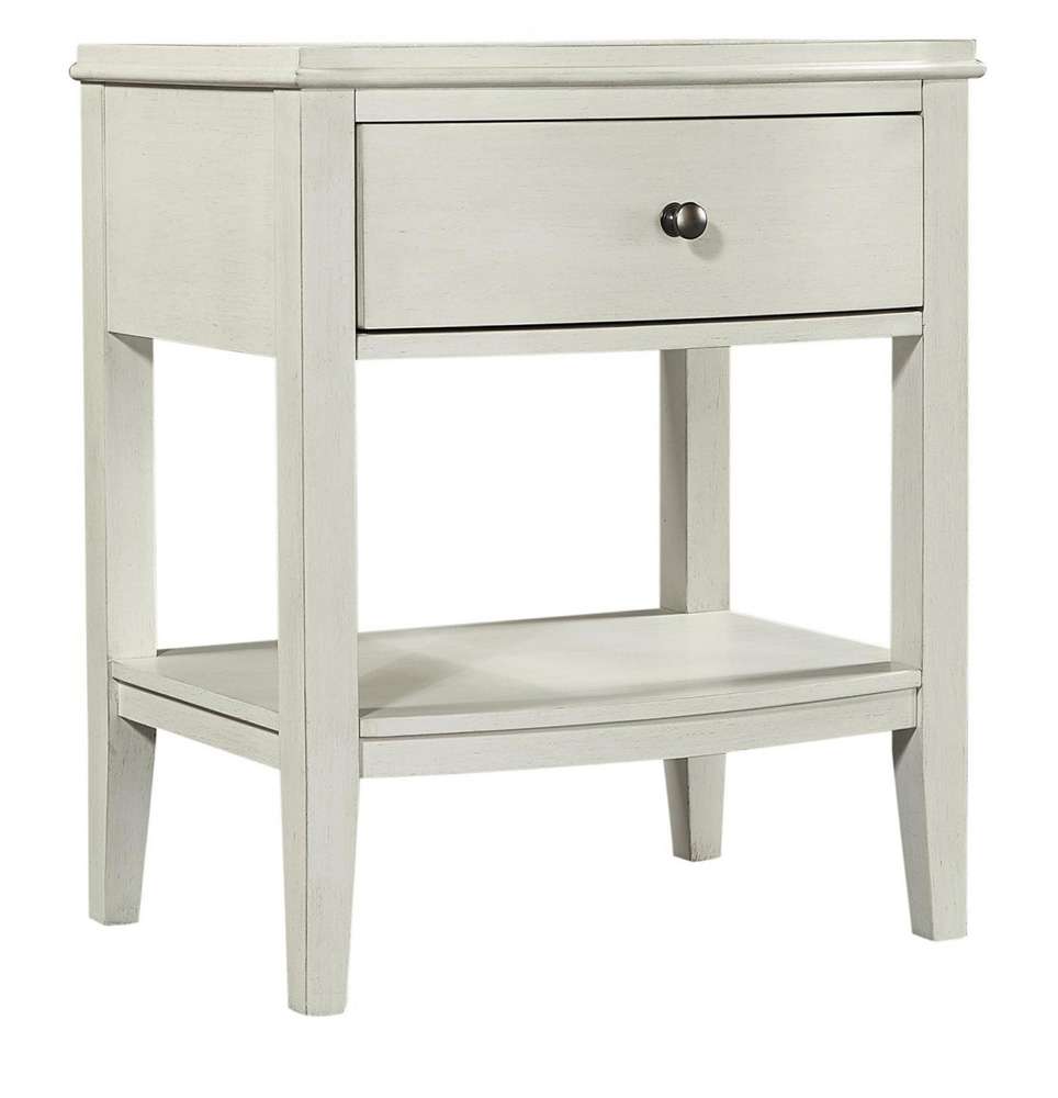 Emery Park - Charlotte 1 Drawer NS in Pebble White Finish - I218-451N-WHT-1 veiw 1