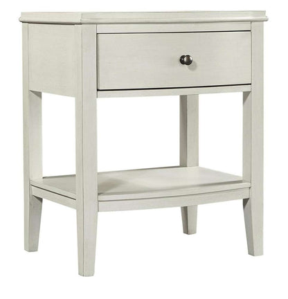 Emery Park - Charlotte 1 Drawer NS in Pebble White Finish - I218-451N-WHT-1 veiw 1