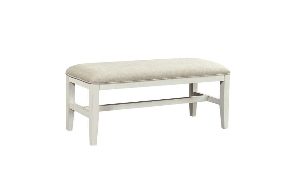 Emery Park - Charlotte Bench in White Finish - I218-468-WHT veiw 1