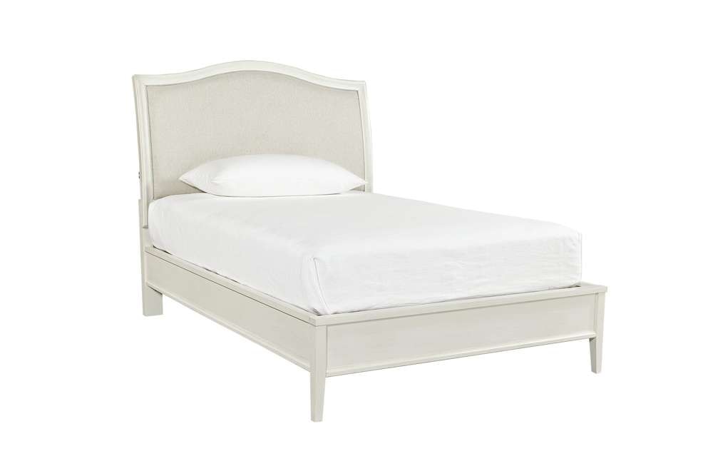 Emery Park - Charlotte Full Upholstered Bed in White Finish veiw 1