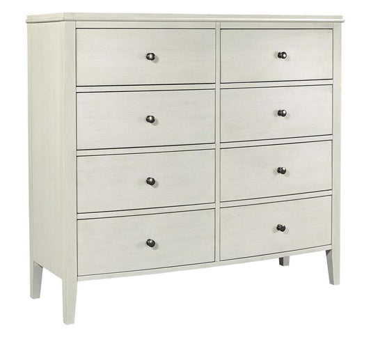 Emery Park - Charlotte Tall Chesser in Pebble White Finish - I218-489-WHT-1 veiw 1