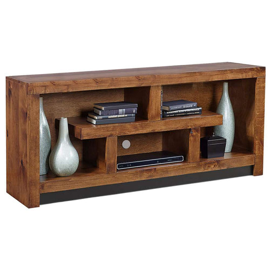 Emery Park - Contemporary Alder 60in Console in Fruitwood Finish - DL1029-FRT veiw 1