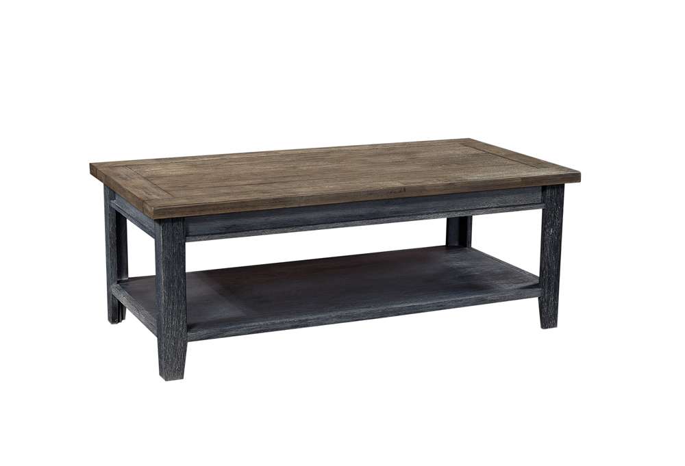 Emery Park - Eastport Cocktail Table in Drifted Black Finish - WME910-DBK veiw 1