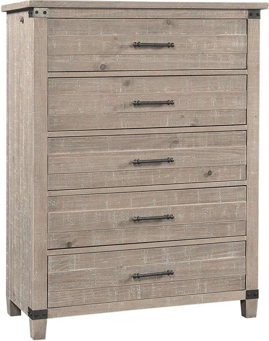 Emery Park - Foundry Chest in Weathered Stone Finish - I349-456-WST view 1
