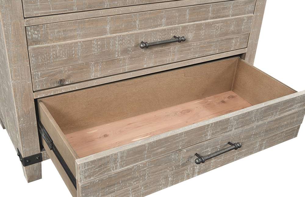 Emery Park - Foundry Chest in Weathered Stone Finish - I349-456-WST veiw 3