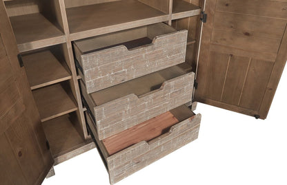 Emery Park - Foundry Door Chest in Weathered Stone Finish - I349-457-WST view 3