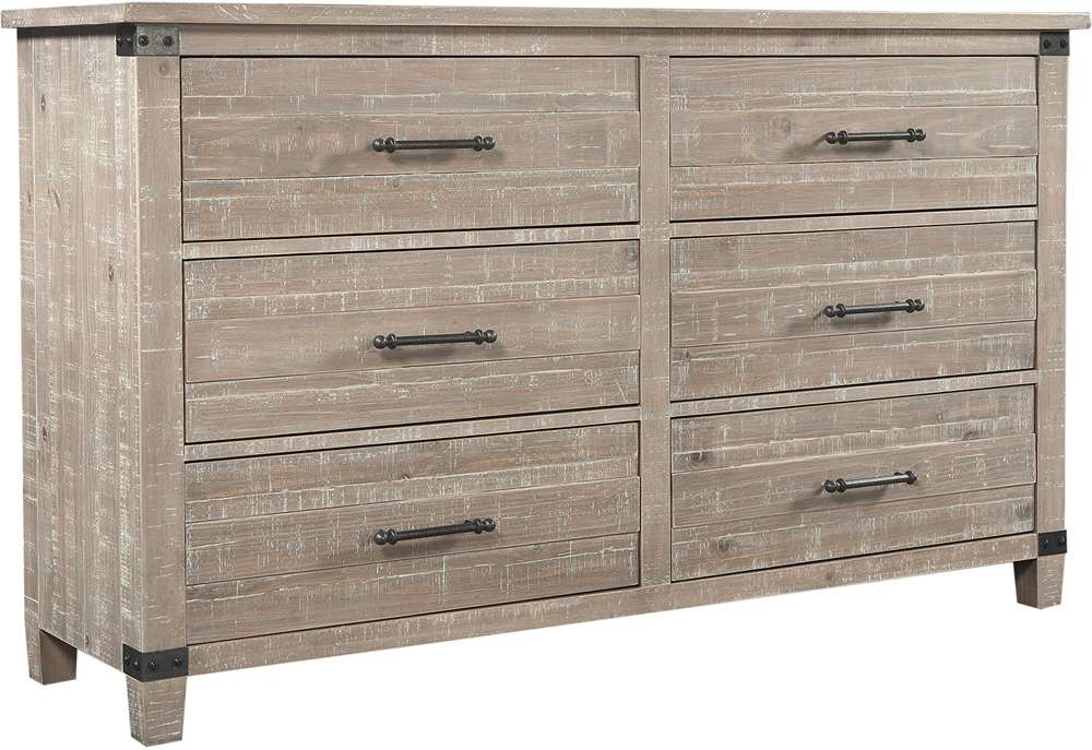 Emery Park - Foundry Dresser in Weathered Stone Finish - I349-453-WST veiw 1
