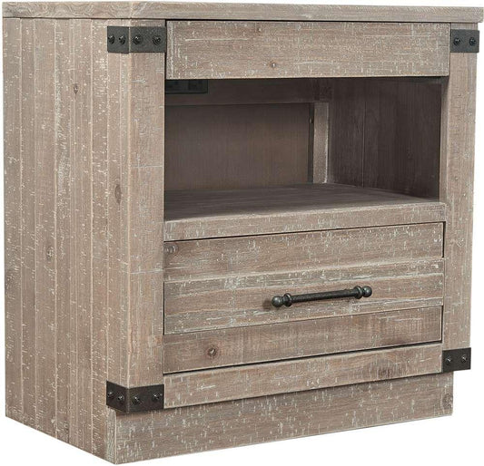 Emery Park - Foundry NS Backer Panel (for 451 NS) in Weathered Stone Finish - I349-451B-WST veiw 1