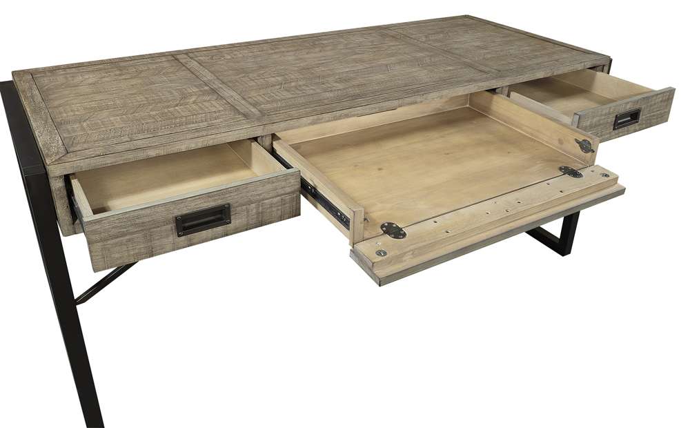 Emery Park - Grayson Writing Desk in Cinder Grey Finish - I215-307 veiw 2