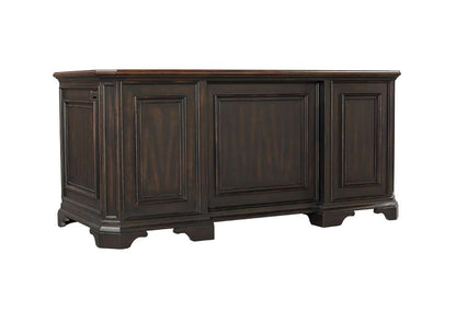 Emery Park - Hampton 66in Executive Desk in Black Cherry Finish - I242-303 veiw 2