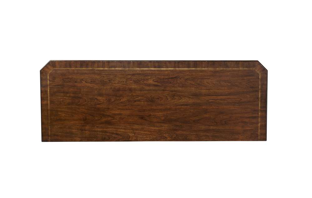 Emery Park - Hampton Credenza Desk in Black Cherry Finish - I242-316 view 7