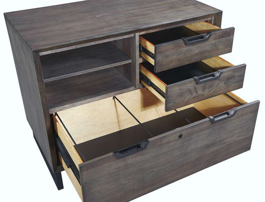 Emery Park - Harper Point Combo File in Fossil Finish - IHP-378-FSL view 2
