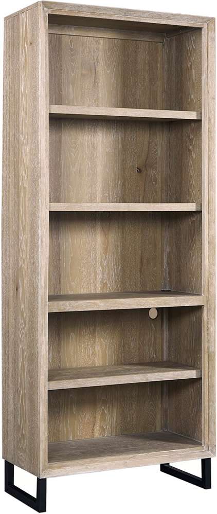 Emery Park - Harper Point Open Bookcase in Bleached Khaki Finish - IHP-333-KHA view 1