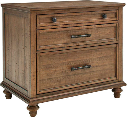 Emery Park - Hensley Workstation Combo File in Honey Finish - I3002-378 view 1