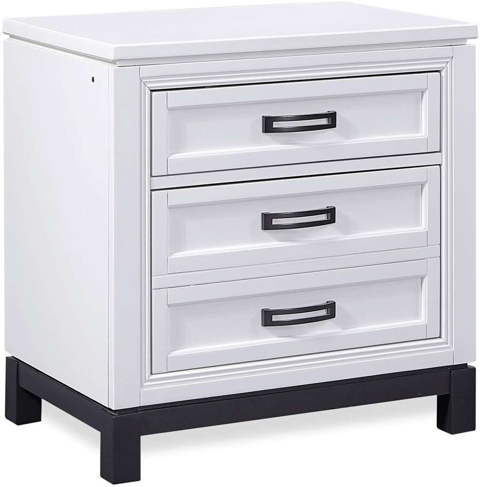 Emery Park - Hyde Park Liv360 Nightstand in White Paint Finish - I32-450-WHT-1 veiw 1