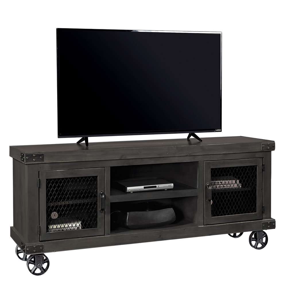 Emery Park - Industrial 74in Console in Ghost Black Finish - DN1074-GHT veiw 1