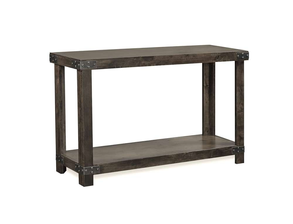 Emery Park - Industrial Sofa Table in Ghost Black Finish - DN915-GHT veiw 1