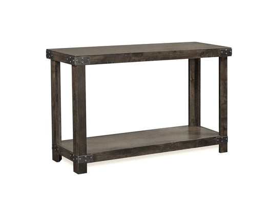 Emery Park - Industrial Sofa Table in Ghost Black Finish - DN915-GHT veiw 1