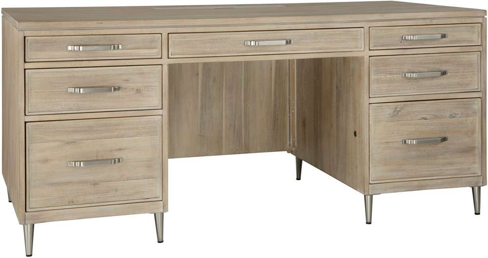 Emery Park - Maddox 66in Executive Desk in Biscotti Finish - I644-303 view 1