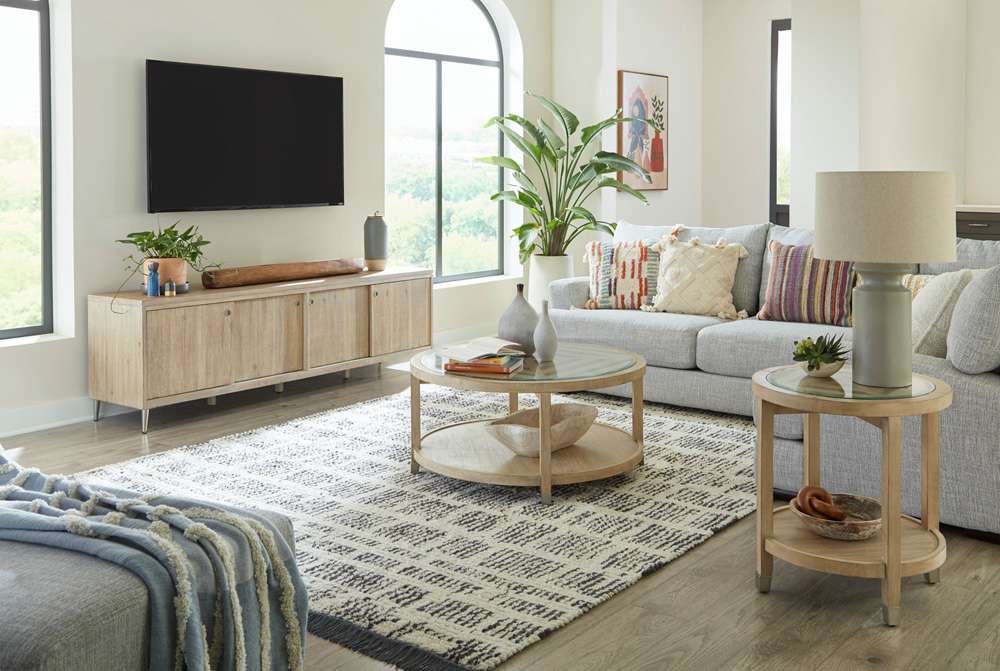 Emery Park - Maddox 80in Console in Biscotti Finish - I644-280 veiw 4