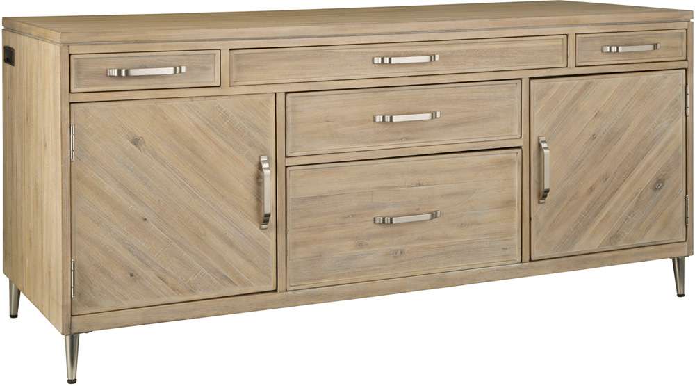 Emery Park - Maddox Credenza Desk in Biscotti Finish - I644-316 veiw 1