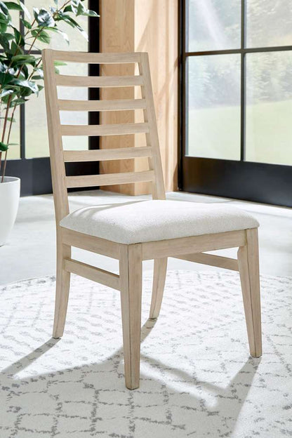 Emery Park - Maddox Dining Side Chair w/ Uph Seat in Biscotti Finish (Set of 2) - I644-6660S view 2