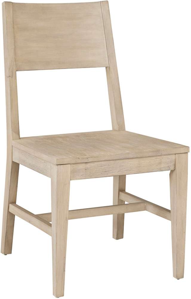 Emery Park - Maddox Dining Side Chair w/ Wood Seat in Biscotti Finish (Set of 2) - I644-6640S