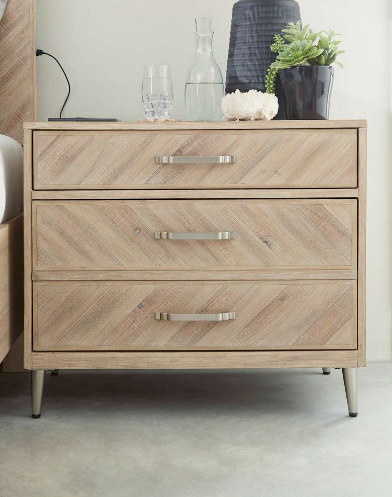 Emery Park - Maddox Liv360 Nightstand in Biscotti Finish - I644-449 veiw 2