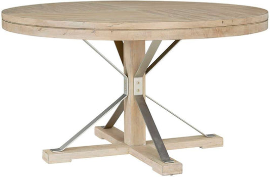 Emery Park - Maddox Round Dining Table in Biscotti Finish - I644-6000