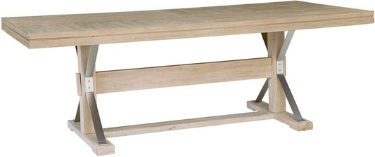 Emery Park - Maddox Trestle Dining Table in Biscotti Finish - I644-6030