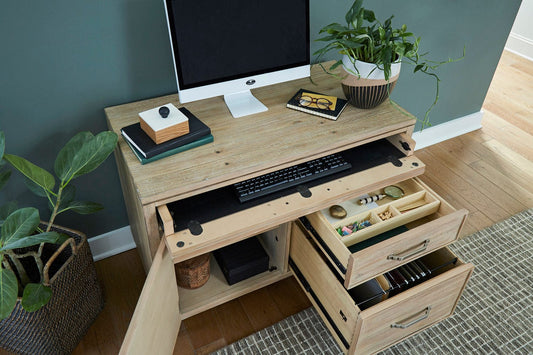 Emery Park - Maddox Workstation Combo File in Biscotti Finish - I644-378 view 2