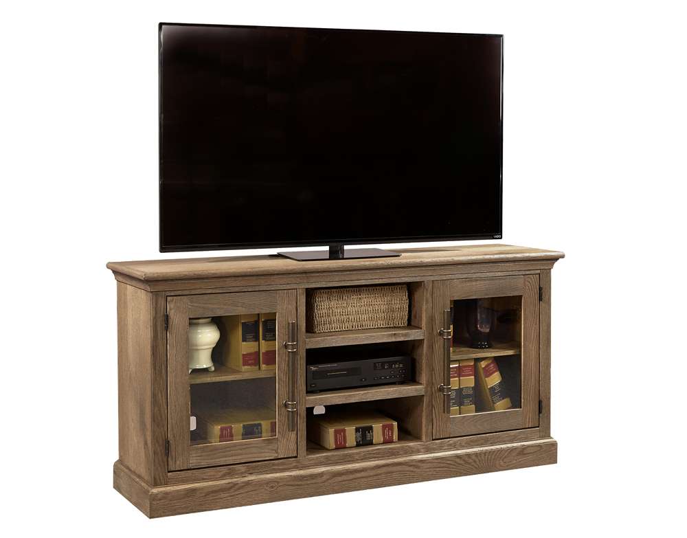 Emery Park - Manchester 66in Console w/ 2 Doors in Glazed Oak Finish - WKM1241-GLZ