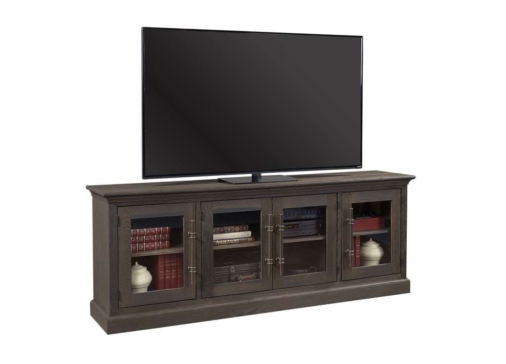 Emery Park - Manchester 85in Console w/ 4 Doors in Barnhouse Brown Finish - WKM1260-BRN