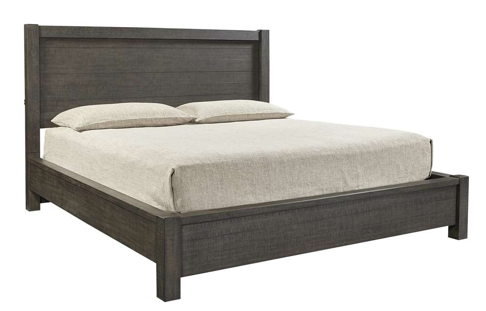 Emery Park - Mill Creek Cal King Panel Bed in Carob Finish veiw 1