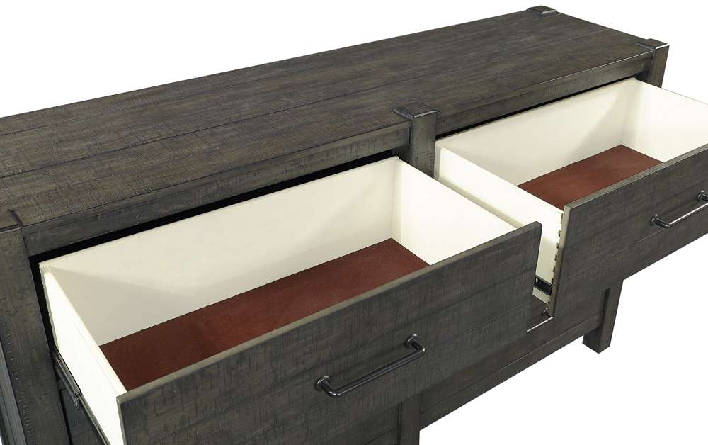 Emery Park  -  Mill Creek Dresser in Carob Finish  - I227-453-1 veiw 2