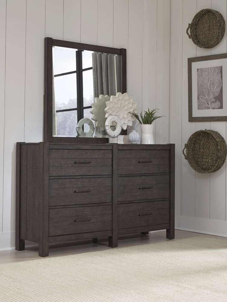 Emery Park  -  Mill Creek Dresser in Carob Finish  - I227-453-1 veiw 5
