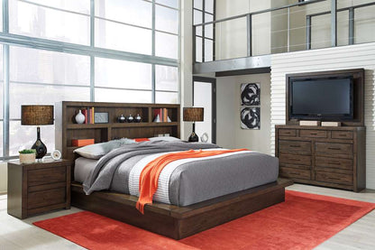 Emery Park - Modern Loft Chesser in Brownstone Finish - IML-455-BRN veiw 4