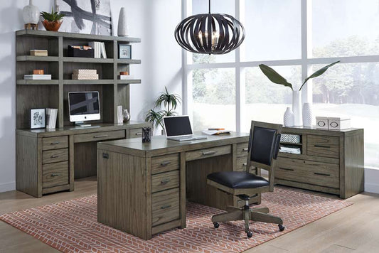 Emery Park - Modern Loft Combo File in Greystone Finish - IML-378-GRY veiw 1